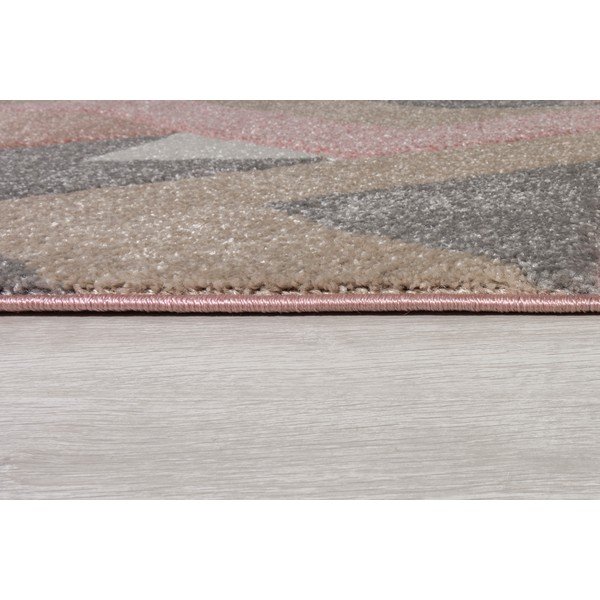 Tappeto rosa Aurora, 160 x 230 cm - Flair Rugs-image-3
