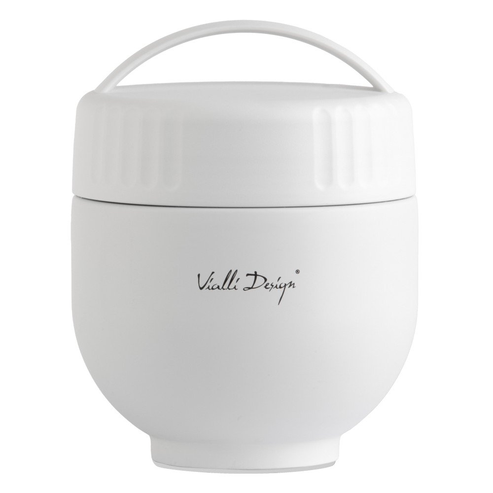 Borraccia termica bianca in acciaio inox 680 ml Fuori – Vialli Design | Thermos