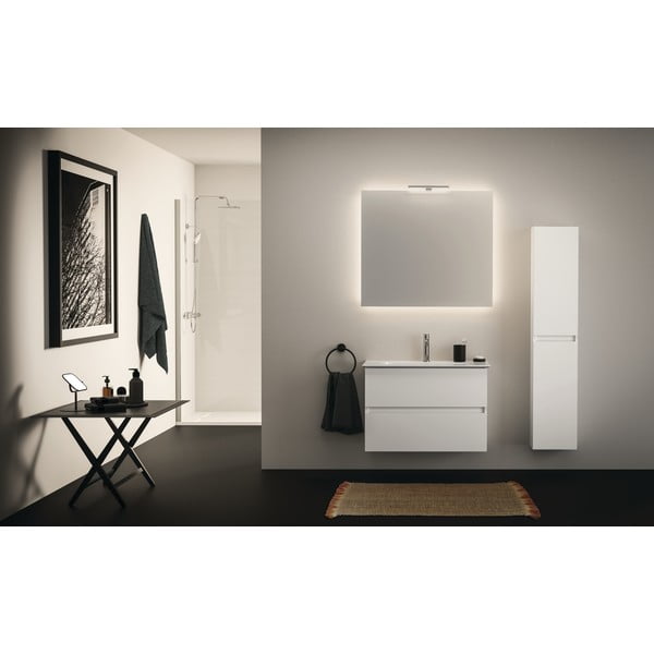 Mobile a sospensione bianco per sottolavabo 80x55 cm Eurovit+ - Ideal Standard-image-1