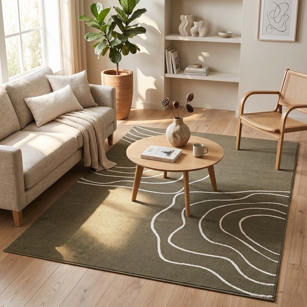 Tappeto verde 200x290 cm Pulse – ESTE-image-2
