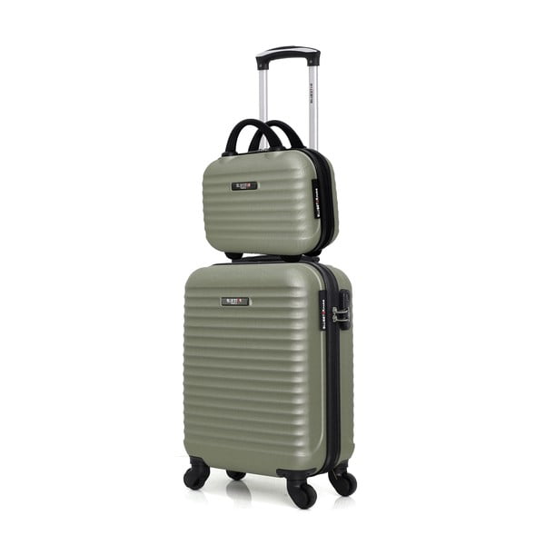 Set di 2 valigie in verde pastello Francia - Bluestar-image-1
