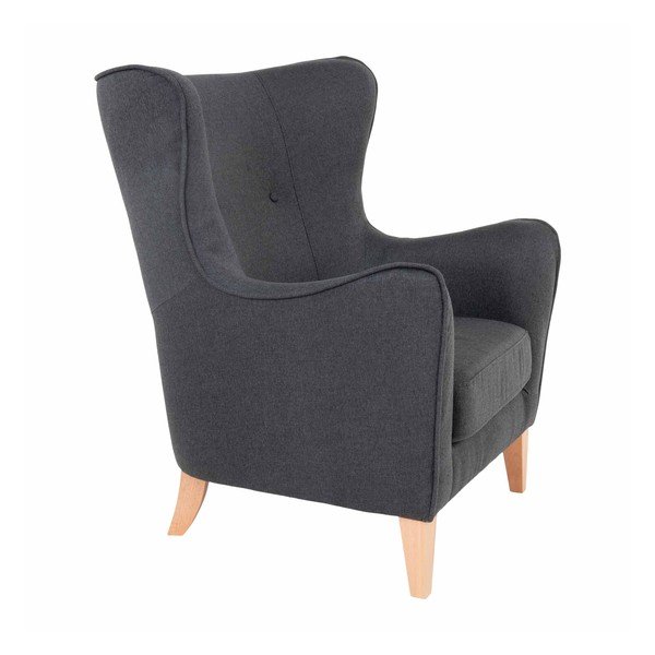 Poltrona grigio scuro Campo - House Nordic-image-3
