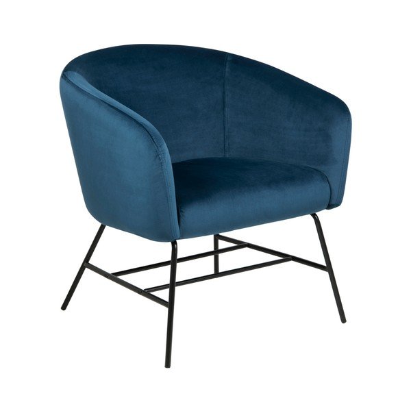 Poltrona Ramsey blu scuro - Actona