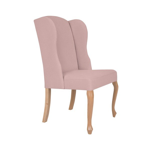 Světle růžová židle Windsor & Co Sofas Libra