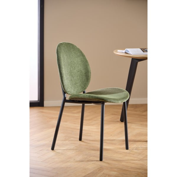 Sedia da pranzo color kaki Cliff – Actona-image-2