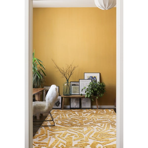Tappeto giallo 120x170 cm Mason - Asiatic Carpets-image-1