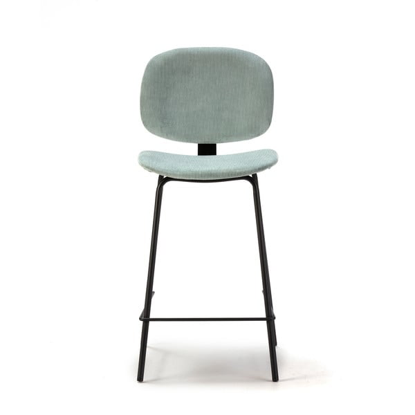 Set di sgabelli da bar blu chiaro 2 pz (altezza seduta 66 cm) Arus - Marckeric-image-2