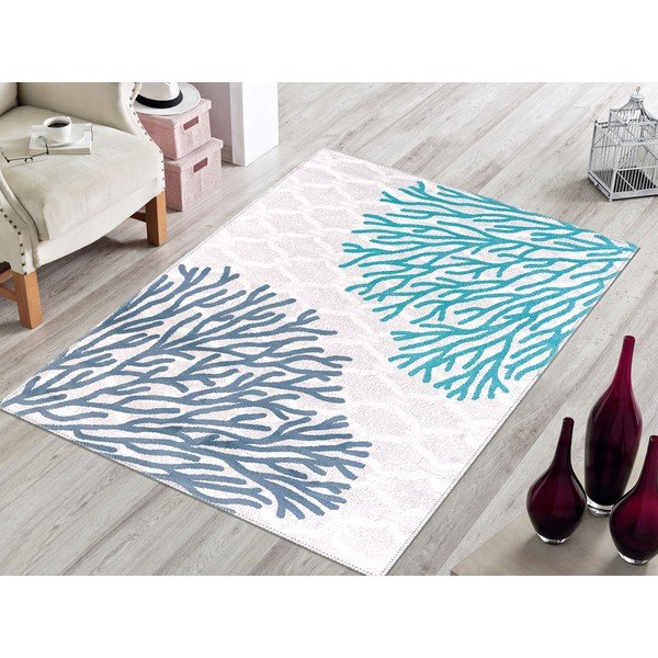 Tappeto blu-grigio James, 160 x 230 cm - Vitaus-image-3