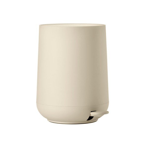 Cestino in plastica beige da 5 L Nova - Zone