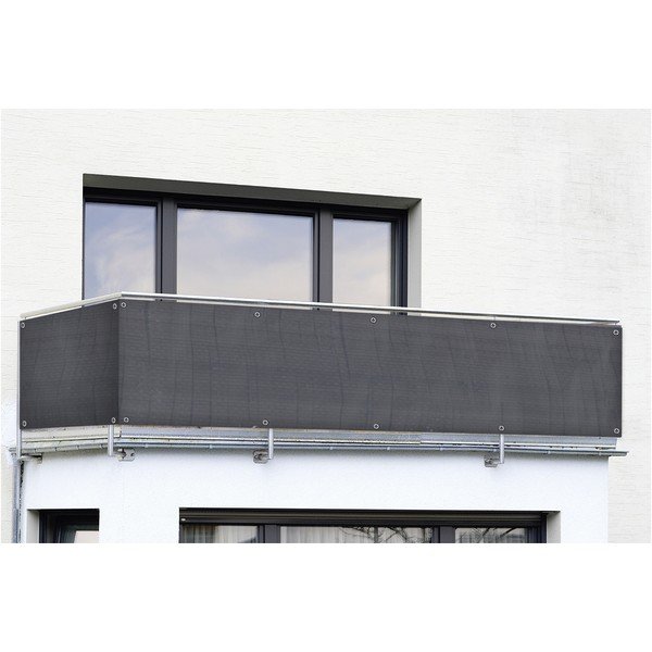 Schermo da balcone grigio 500x85 cm - Maximex-image-1