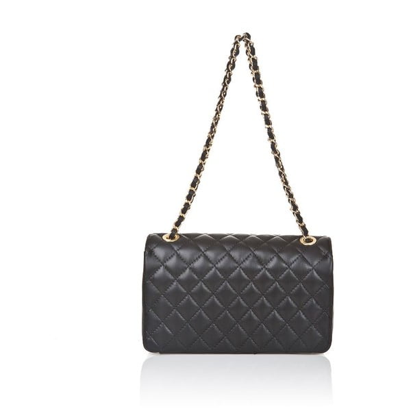 Borsa in pelle nera Verdiana - Markese-image-1