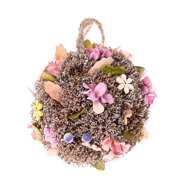 Závěsná dekorace Dakls Flower Ball, ø 11 cm