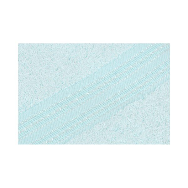 Telo da bagno verde menta , 70 x 140 cm Lavinya - Foutastic-image-1