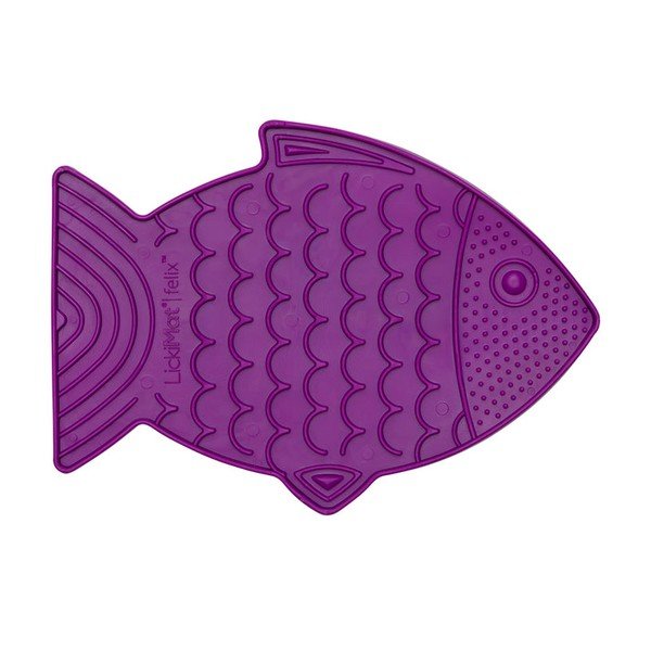 Leccapiedi per gatti Felix Purple - LickiMat-image-1