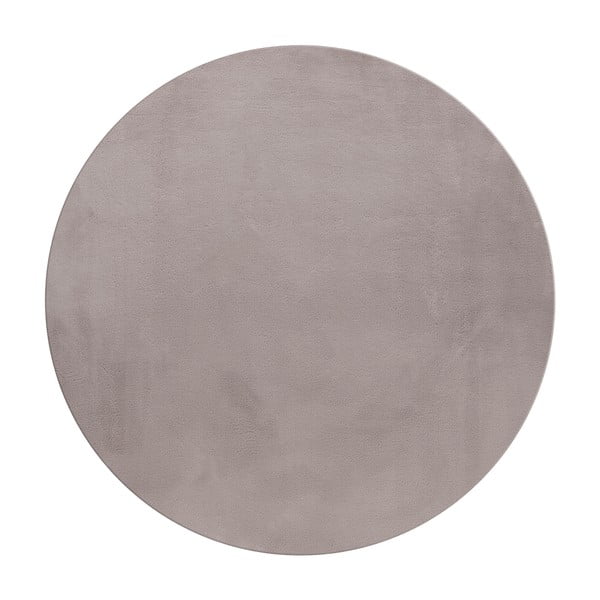 Tappeto rotondo lavabile beige ø 120 cm Pouffy - Ayyildiz Carpets