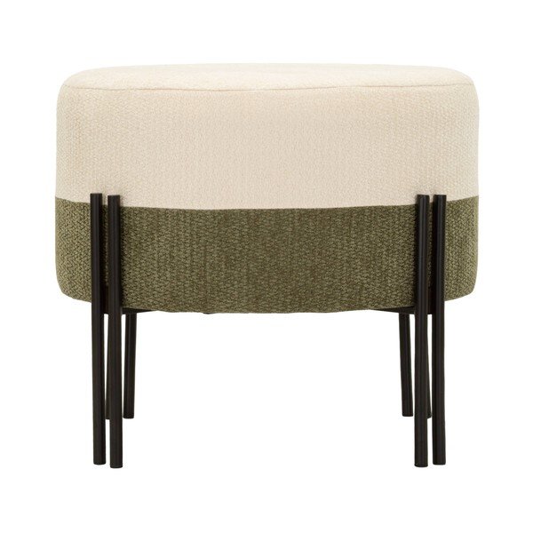 Poggiapiedi color kaki/color crema Modern Style – Mauro Ferretti-image-3