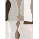 Poster 50x70 cm Pastels en Forme – Anna Johansson – The Poster Club