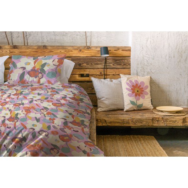 Biancheria da letto singola in cotone sateen 140x200 cm - Butter Kings-image-1