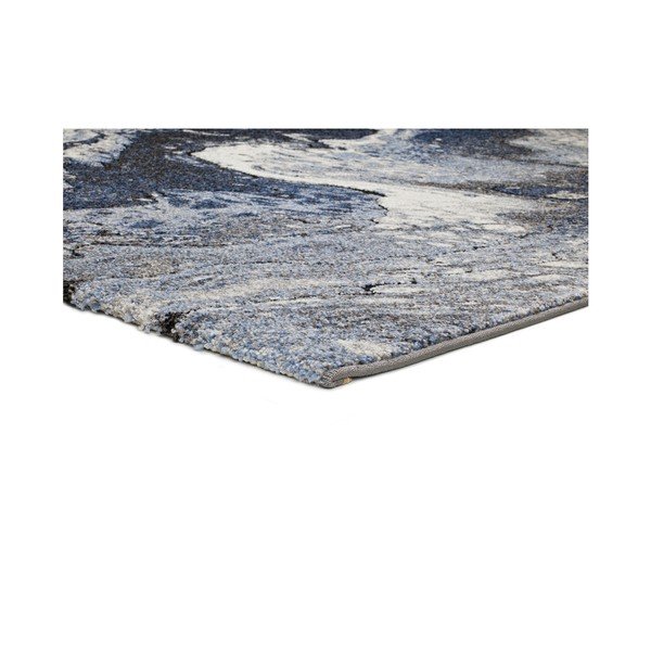 Tappeto blu scuro Kael Malo, 160 x 230 cm - Universal-image-2