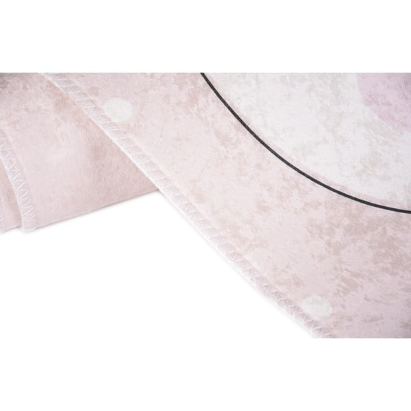 Tappeto rosa chiaro per bambini 120x180 cm Princess Panda - Vitaus-image-2