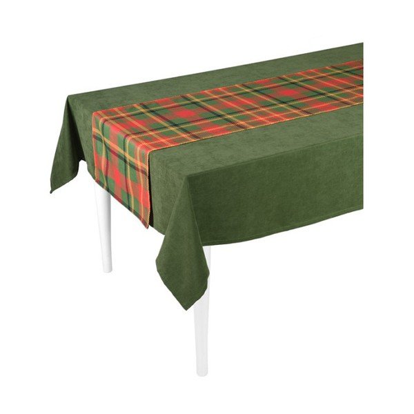 Runner da tavola verde e rosso Mike & Co. NEW YORK Celebrazione, 40 x 140 cm Honey - Mike & Co. NEW YORK