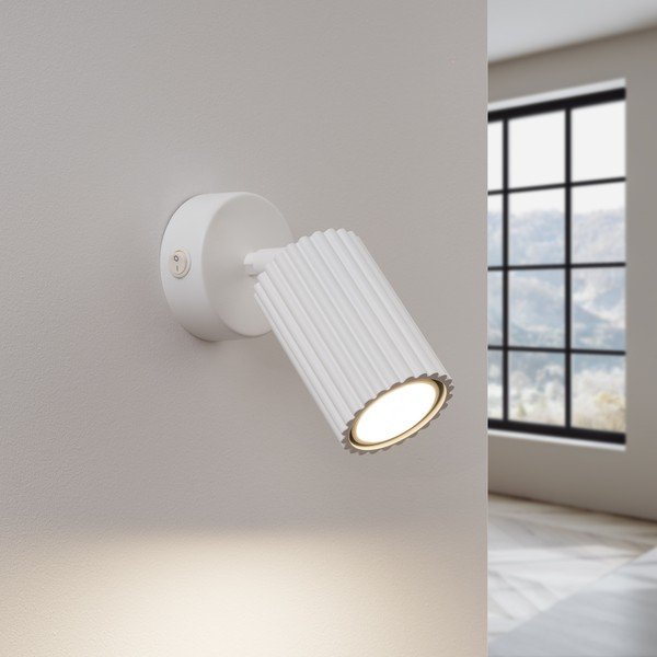 Faretto bianco 8x16 cm Gleam – Sollux-image-1