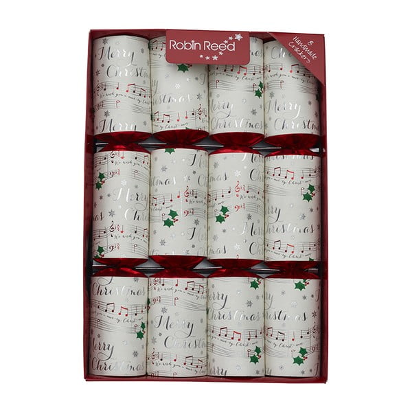 Set di 8 cracker natalizi Chime Bars - Robin Reed