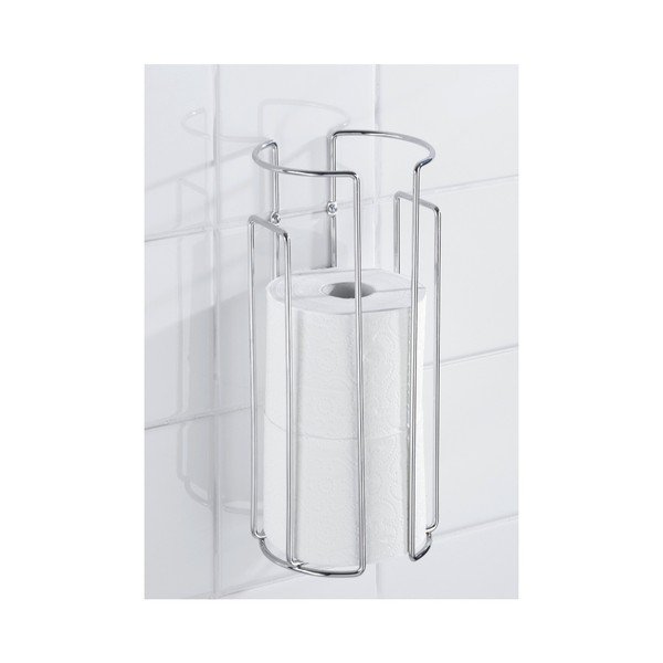 Supporto per carta igienica di ricambio in acciaio inox - Wenko-image-1