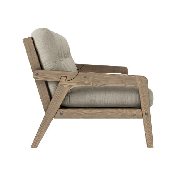 Divano letto beige 204 cm Grab - Karup Design-image-4