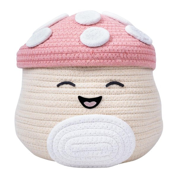 Cesta per giochi da bambino beige in tessuto ø 23x22 cm Fizz Malcolm – SQUISHMALLOWS