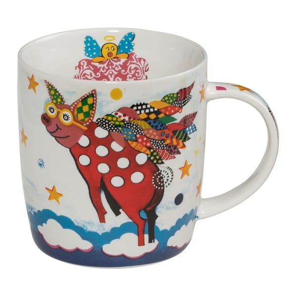 Maxwell & Williams Smile Style Mug in porcellana Pigasus, 400 ml - Maxwell & Williams