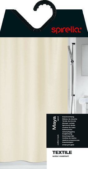 Tenda per doccia 120x200 cm Maya – Spirella-image-2
