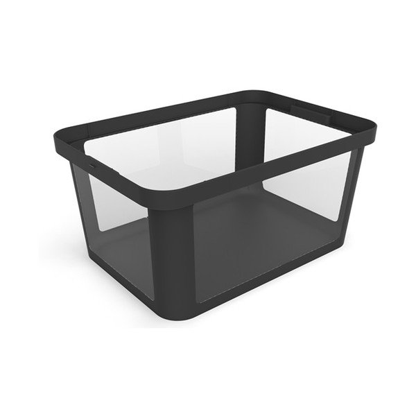 Coperchio per organizer alimenti nero in plastica 57x39x3 cm Albris – Rotho-image-2