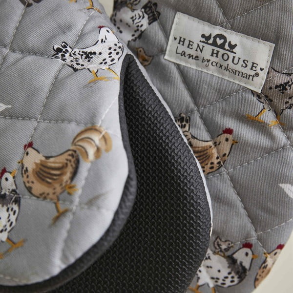 Set di guanti da forno in cotone 2 pz Hen House – Cooksmart ®-image-3