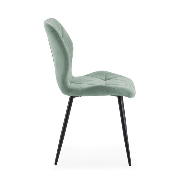 Sedie da pranzo in set da 4 in colore menta Luna - Marckeric-image-3