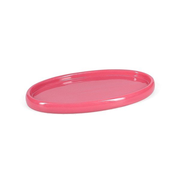 Piatto da portata rosa in gres Billie – ONA