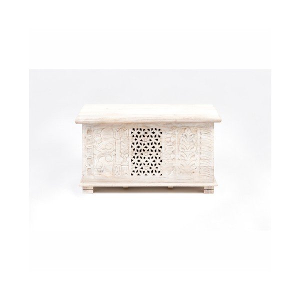 Cassapanca in legno di mango Maharadjah - WOOX LIVING