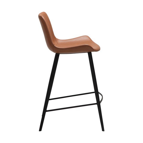 Sgabello da bar marrone cognac (altezza della seduta 65 cm) Hype – DAN-FORM Denmark-image-2