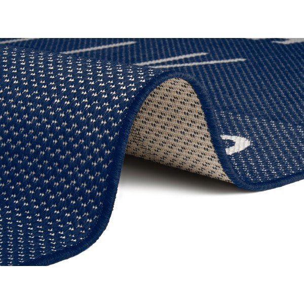 Tappeto per bambini blu Lettere, 120 x 170 cm - Ragami-image-2