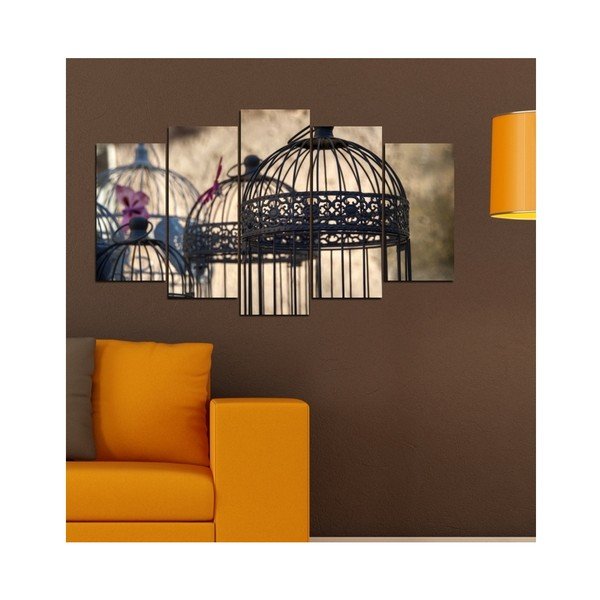Quadro a più parti Kaliro, 102 x 60 cm - 3D Art-image-1