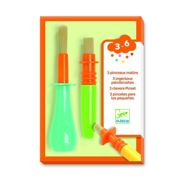 Set di 3 spazzole per bambini - Djeco-image-1