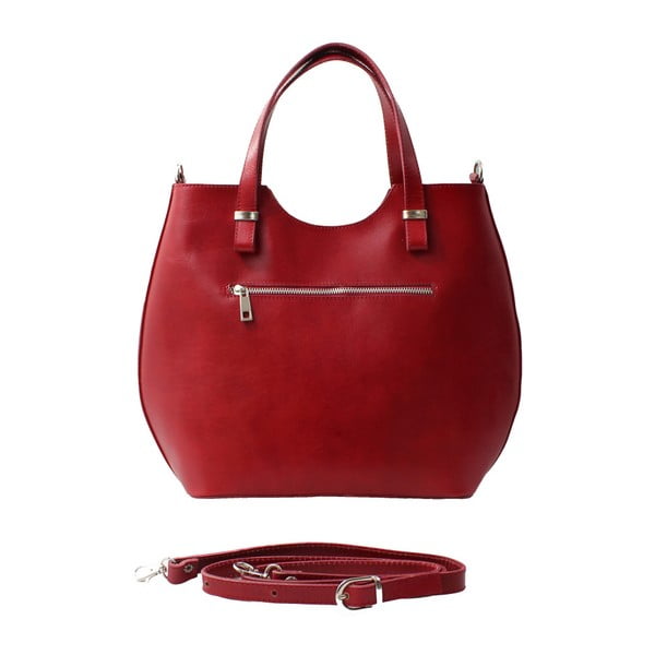 Borsa Denisse in pelle rossa - Chicca Borse-image-2