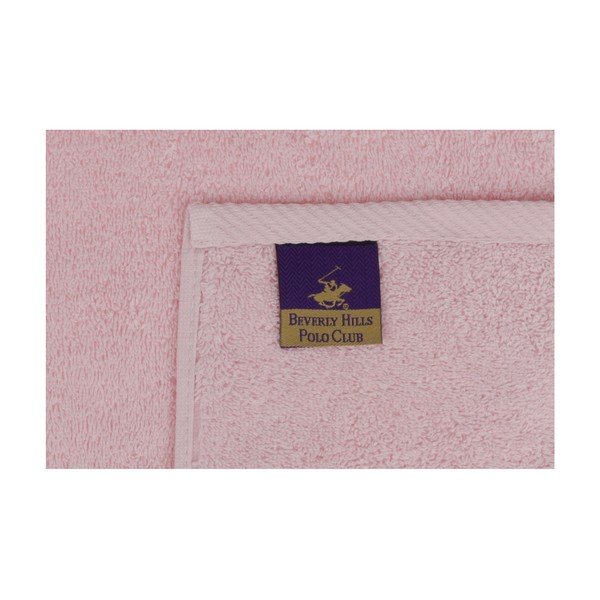 Set di 3 asciugamani rosa, 90 x 50 cm - Unknown-image-4