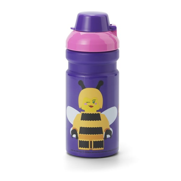 Bottiglia per bambini viola 390 ml Bee – LEGO®