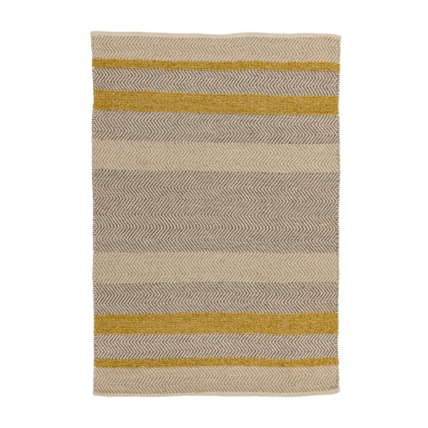 Tappeto marrone-senape , 120 x 170 cm Fields - Asiatic Carpets
