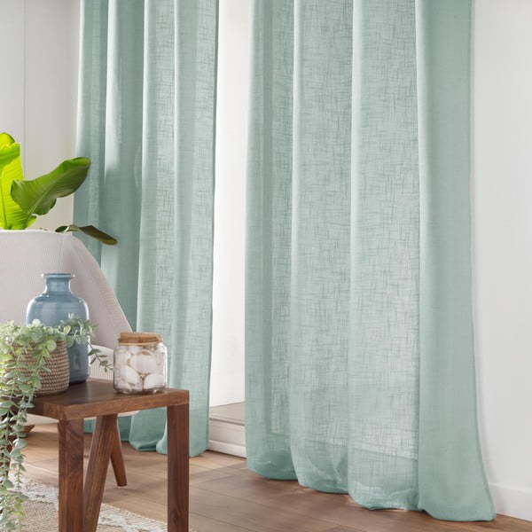 Tenda blu 140x280 cm Cloris - douceur d'intérieur-image-3