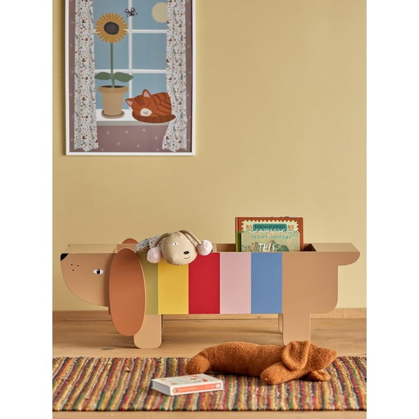 Libreria per bambini 108x32 cm Charlie - Bloomingville Mini-image-4