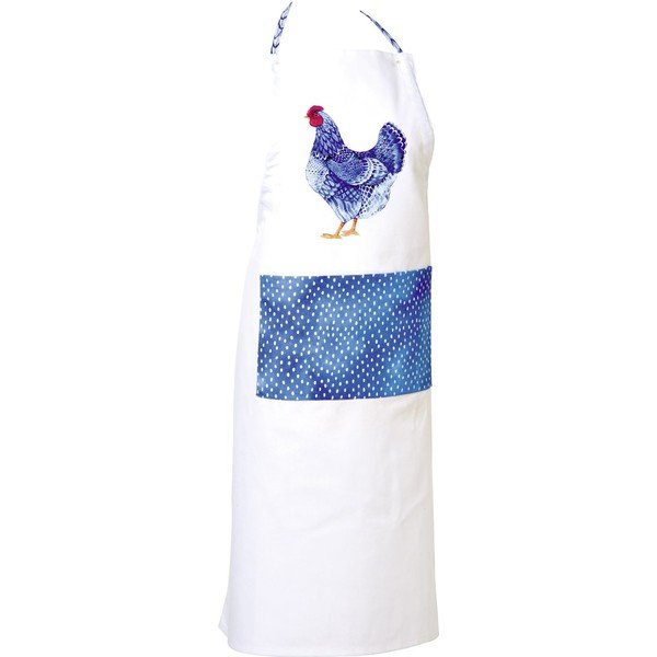 Grembiule in cotone Blue Plumage - IHR