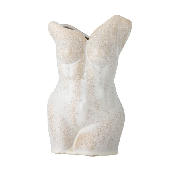 Vaso in gres crema Athena - Bloomingville-image-4