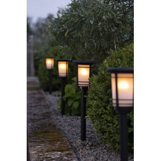 ULIGHTOWN Luci Solari Per Esterni 14m Con 25 Lampadine Infrangibili - Pannello Con Batteria 1500mAh, Telecomando E Timer